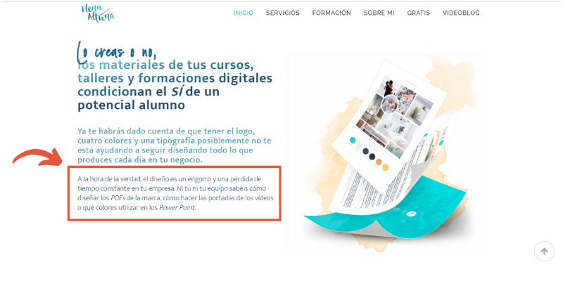 ejemplo ventaja competitiva diseño